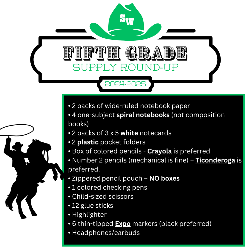 Supply List 